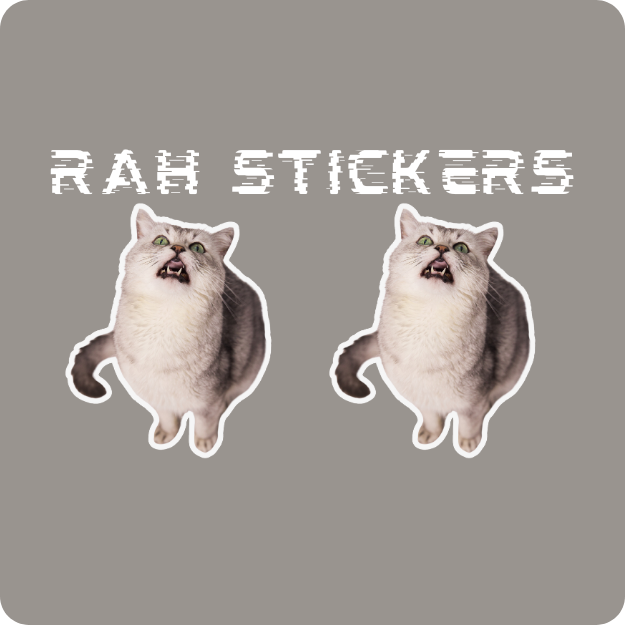 RAH Stickers Duo